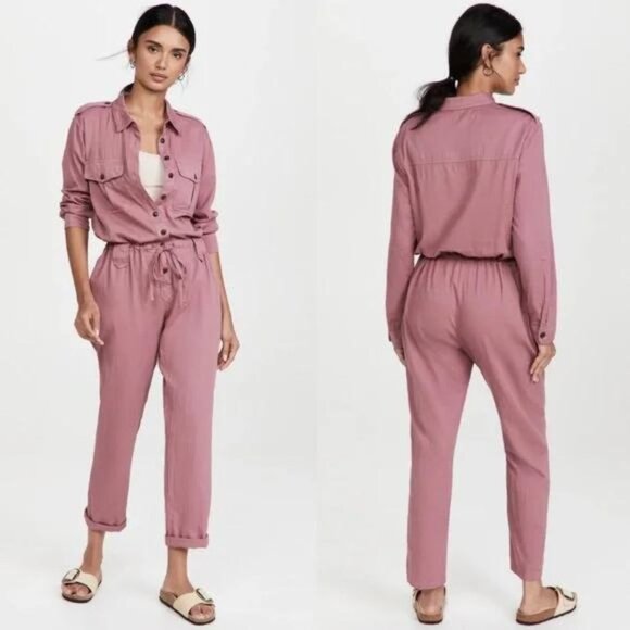 NEW Xirena Wylie Jumpsuit in Desert Lily Pink